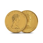 1 10 Oz Canadian Gold Maple Leaf Coin  random Year 