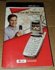 Verizon Lg Vx4400b Cell Phone User Guide-flip Phone-in English   Spanish