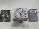 Swatch Moonswatch Mission To The Moonphase - Full Moon  white 