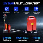 24v 20ah Lithium Battery For Noblelift Edge Pte15n Pte20n Pte33n Pte45n Pallet