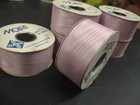  9 Vintage Klein Ribbon Moire Satin  25 Yds Pale French Lavender  1 5  Wide