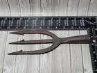Early Iron Fish  Eel  Frog Fishing 3 Prong Gig Hand Forged