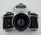 Damaged Exakta Varex Vx Camera W  2 Carl Zeiss Jena Lens Untested Germany  read 