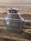 Vintage Mcm Silver Ronson Combo Box Cigar Cigarette Case Lighter Tobacco Euc 