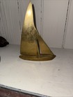 Vintage Solid Brass Sailboat Nautical Lake Ocean Maritime Ship Mcm