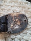 Vintage Sterling Silver Belt Buckle And Belt Stamped Vr Kokopelli