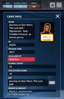 53cc Kanan Jarrus Signature Red The Last Jedi 2017 Epic Star Wars Card Trader