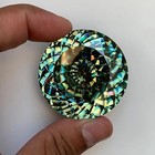 Natural Blue-green 100 Ct Sapphire Round Cut Loose Gemstone Certified A   