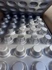  box Of Six    Chicago Metallic 42756 Mini Crown Muffin Pan 35 Moulds 