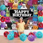Fuggler Party Supplies Set Balloons Cake Toppers Banner Birthday Decorations