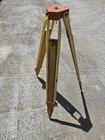 Antique Vintage Surveying Transit Wood Tripod 