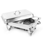 Stainless Steel Food Warmer Chafing Dish Warming Container Buffet Heat Container