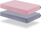 Crib Sheets And Crib Mattress Protector 4 Pack Set Mattress Pad Cover For Baby