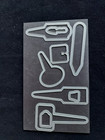 Stampin  Up  Handpicked  9  Framelits Dies    137361 Garden -used