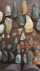 Authentic Native American Obsidian arrowheads Tools Artifact Oklahoma Huge Lot