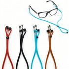 Adjustable Sunglasses Strap Leather Eyeglass Chain Holder Anti Slip Retainer