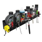 Pit Posse Black Aluminum All Purpose Shelf Cabinet Holder Shop Garage Trailer