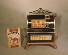Vintage Slot Machine Table Lighter 1960 s Era Excellent Cond  Waco -  Us Seller