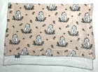 Adirondack Baby Pink White Sherpa Owl Blanket Plush Lovey Velour Flowers Soft