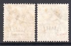 British Levant 1909 2pi 20 2 Examples Sg20 Used Cat   140