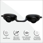 Evo Flex Sunnies Flexible Tanning Bed Goggles Uv Eye Protection Glasses 4 Pac   