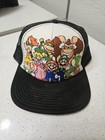 2013 Super Mario Bros Brothers Hat Snapback Cap Nintendo Nes Trucker Mesh Htf