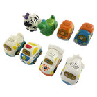 Lot Of 8 Vtech Go Go Smart Wheels Toys Van  Airplane  Race Car  Truck   Animals