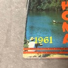 Enjoy Oklahoma 1961 Vintage Highway Map Route 66 Hx