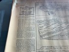 1941-42 Samworth Firearm Design And Assembly Pattern Sheet Number 1-6 Vtg Set
