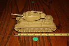 Vintage Marx Battleground Desert Fox Tan American Army  51 Tank B - Mpc