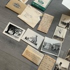 Wwii 1941   1963 Family Ephemera Lot Letters Photos Documents Education 