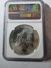 2017  1 American Silver Eagle Ngc Ms69 Brown Label