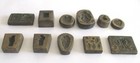 Antique Bronze Jewellery Molds Lot Of 11 Pieces Rare
