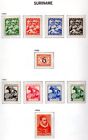 Netherland Suriname 1927-1975 Collection Of 550  Stamps Complete Sets