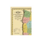 Historic County Map - Dutchess Putnam Counties New York - Burr 1829 - Vintage