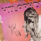 Hilary Duff Hand Signed The Lucky Me Tour Poster 18x24 Concert Confetti 7 11 26