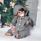 Real Realistic Reborn Baby Dolls Vinyl Silicone 22  Newborn Doll Girl Gift Toys