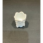 Fenton Milk Glass Hobnail 3 Footed Toothpick Holder