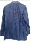 Vintage Jeans Joint Denim Jacket Size 42 R Sears Hippie Disco