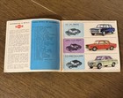 Vintage Rare Mercury Made In Italy Diecast Toys Catalog Microminiature Metallo 