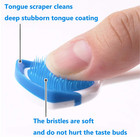 Tongue Brush  Tongue Scraper  Tongue Cleaner Helps Fight Bad Breath  3 Tongue Sc