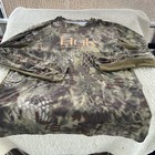 Huk Shirt Men s Xl Crew Neck Long Sleeve Fishing Outdoors Hiking Vacation Water