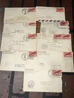 Ww2 Letters Military Captain Lot Of 9 World War Two Ww Ii Vtg Wwii