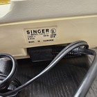 Vintage Singer Sewing Machine Model 1425 120v Electric Foot Pedal Light Works 