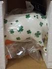 Cow Parade Figurine Lucky Cow  7319 - Irish Shamrocks 2002 New In Box        