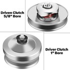 1  Clutch Go Kart Torque Converter 10t12t Mini Bike Cvt Combo 40 41 35 Chain