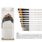 12pcs set Artist Paint Brushes Acrylic Oil Watercolour Painting Crafts Art Model