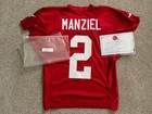 Johnny Manziel Cleveland Browns Practice Used Jersey Team Coa Texas A m Game  2