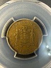 Wtc Ground Zero Recovery Jamaica 1 2 Penny 9-11-01 Pcgs Certified  king Or Queen
