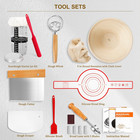 Complete Sourdough Starter Kit  Bread Baking Supplies  9   Round Banneton Bread